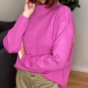 Anthropologie Maeve Carys Mockneck Sweater